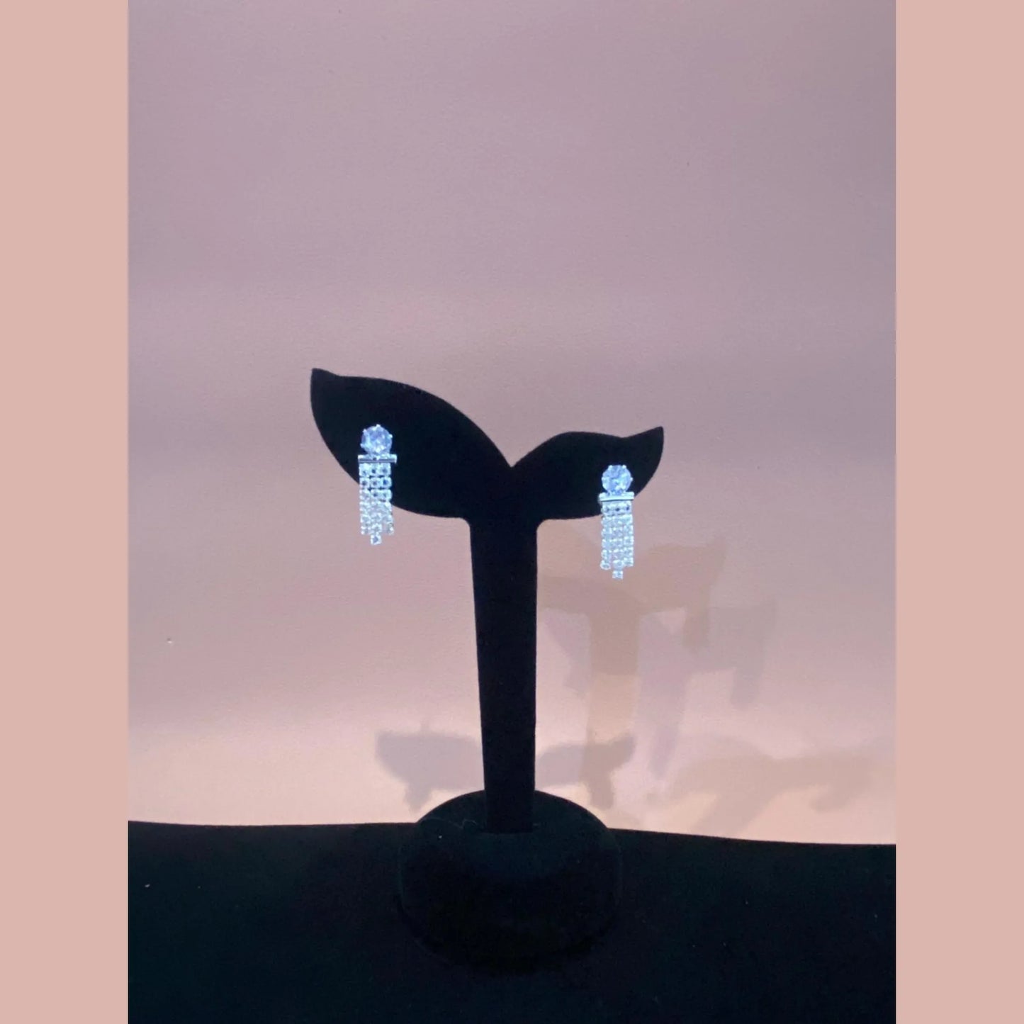 Classic Stone Choker Set - Silver