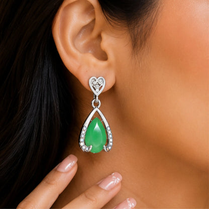Candy Pastel Octagon Crystal Studs with Beaded Gold Halo