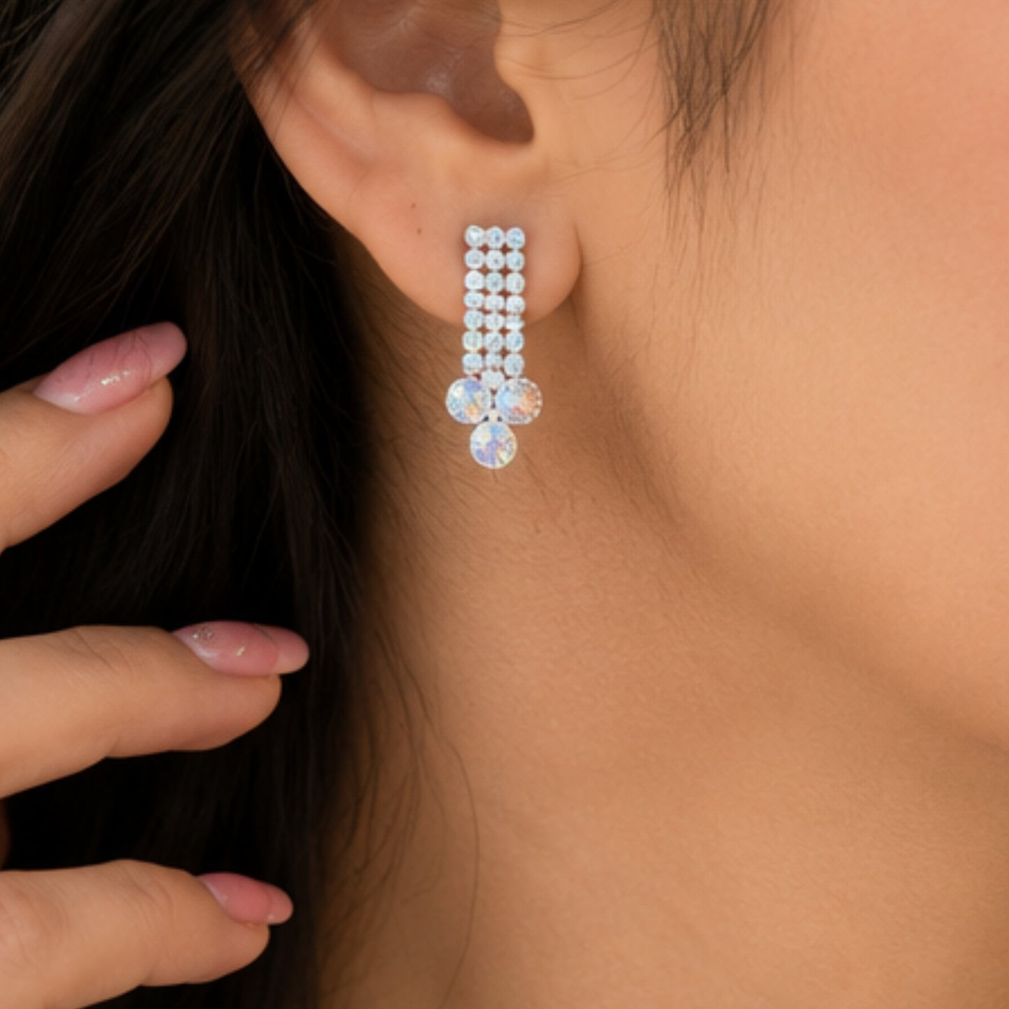 Elegant Sparkle Choker Set