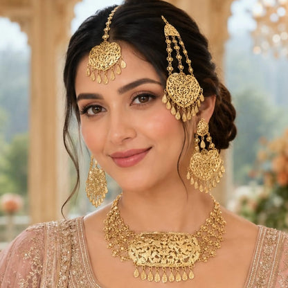 Golden Lattice Heritage Set with Royal Paasa