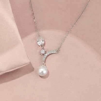 Kids' Silver Pearl Jewellery Gift Set