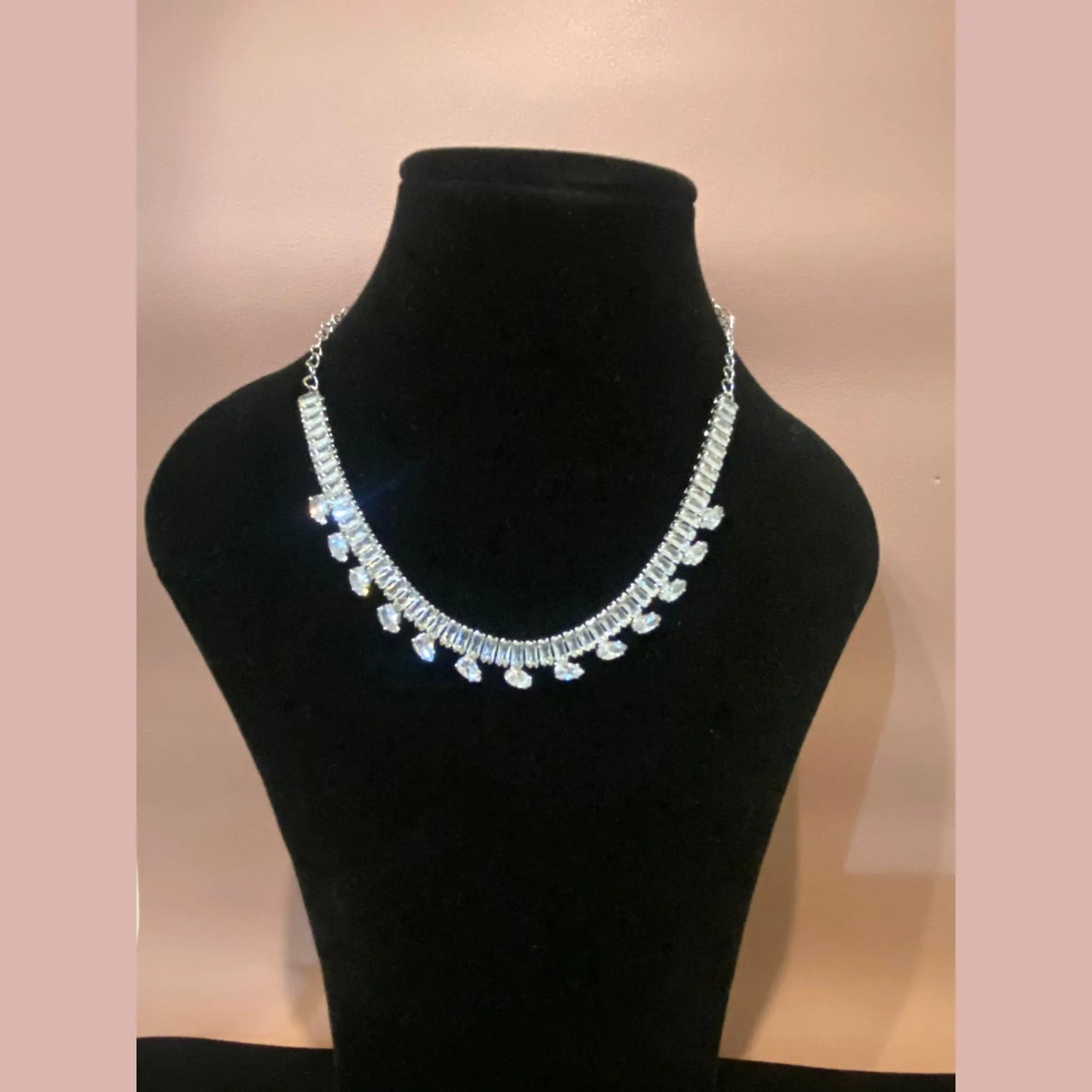 Classic Stone Necklace Set