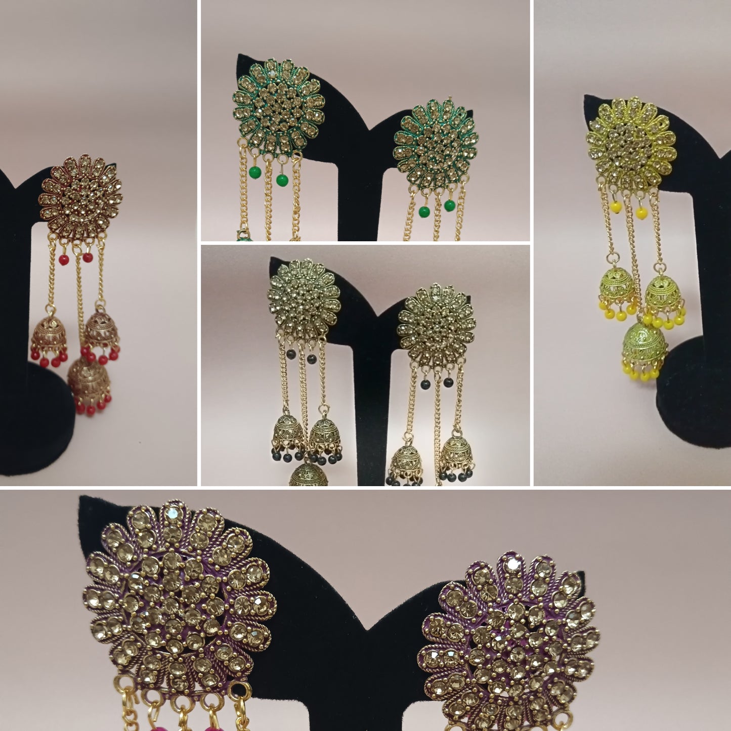 Ghunghroo Long Jhumka Earrings – Traditional Statement Party Wear